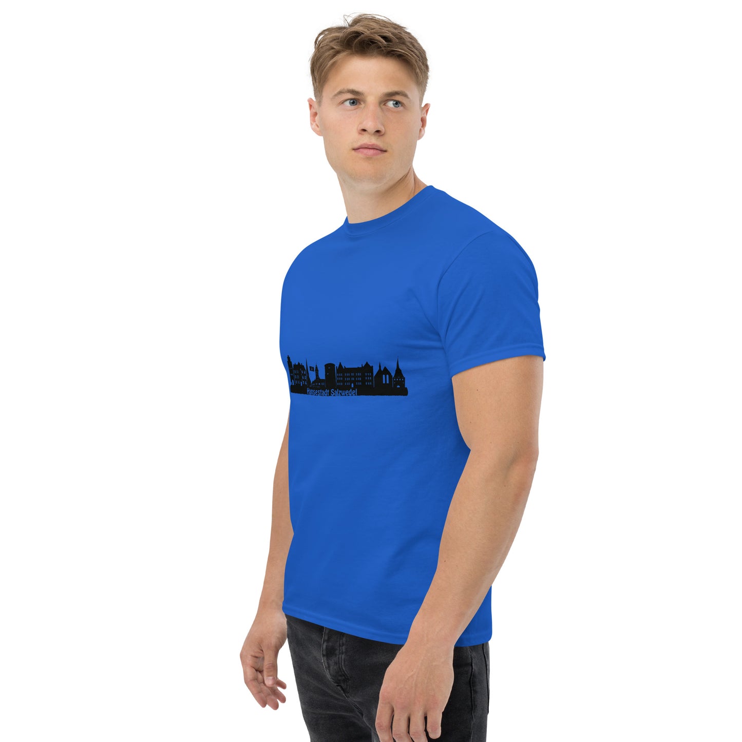 Salzwedel: Klassisches Herren-T-Shirt
