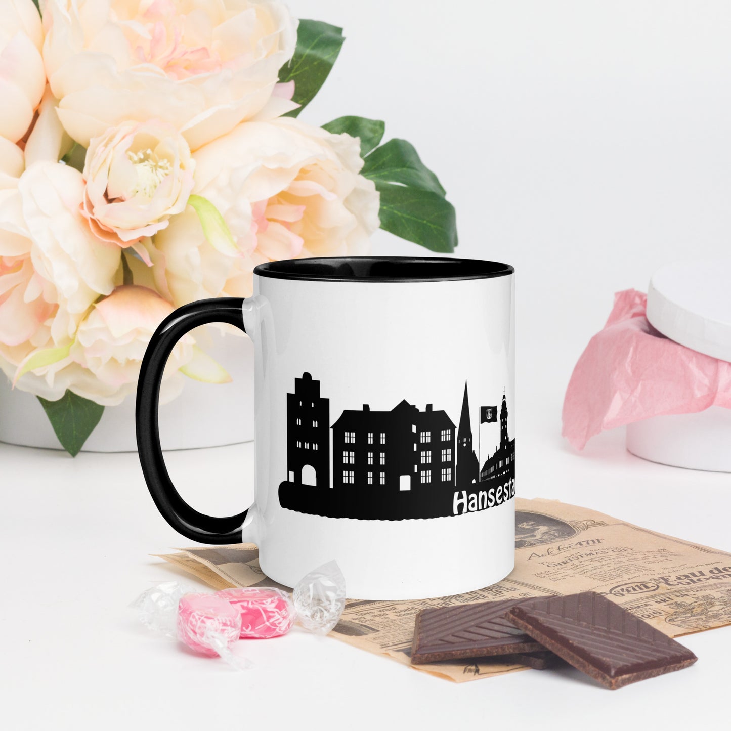 Salzwedel: Tasse mit farbiger Innenseite
