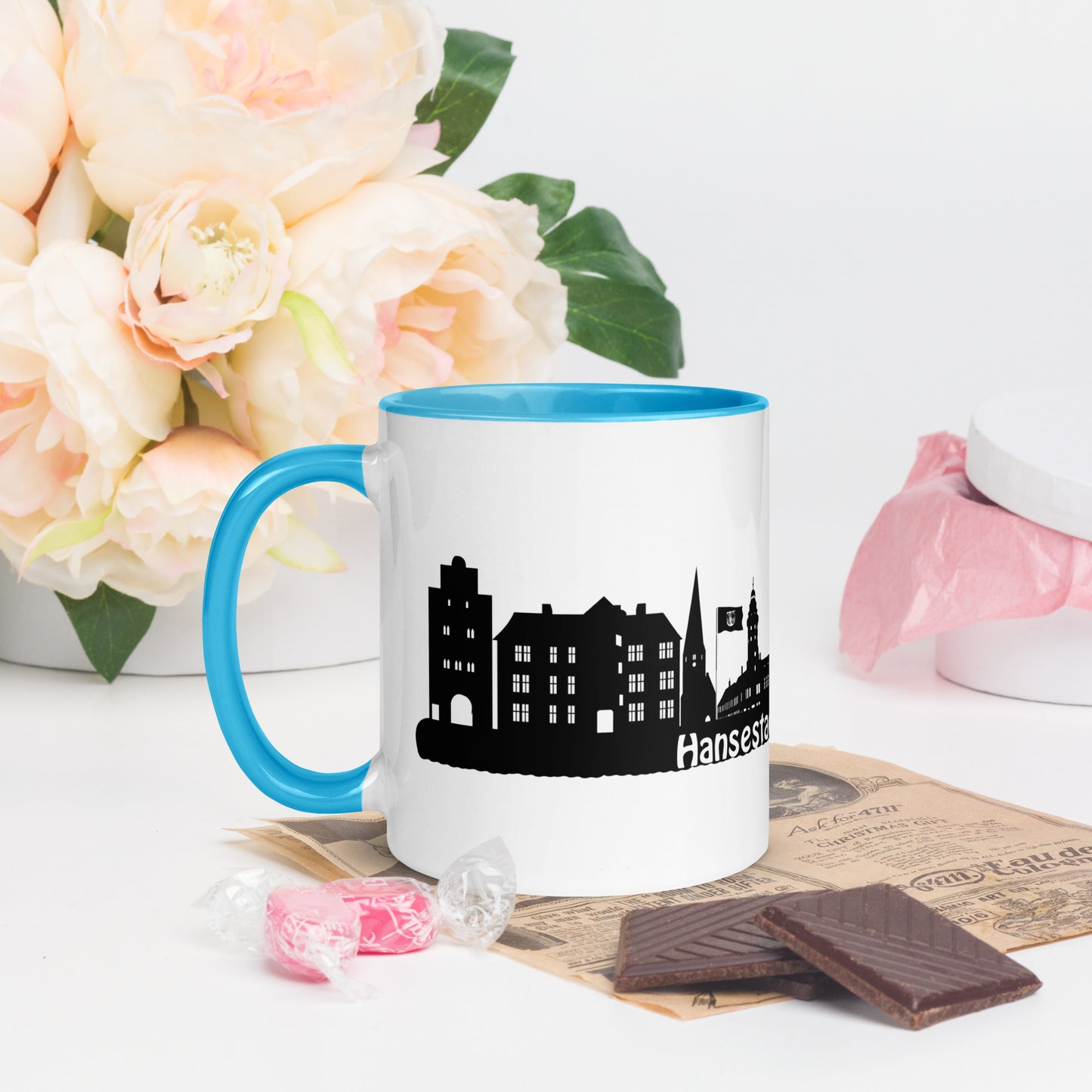 Salzwedel: Tasse mit farbiger Innenseite