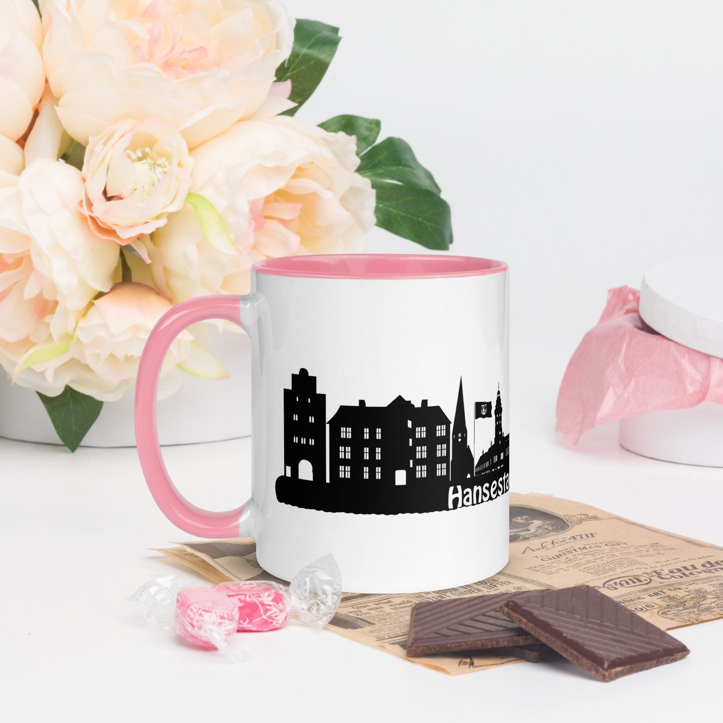 Salzwedel: Tasse mit farbiger Innenseite