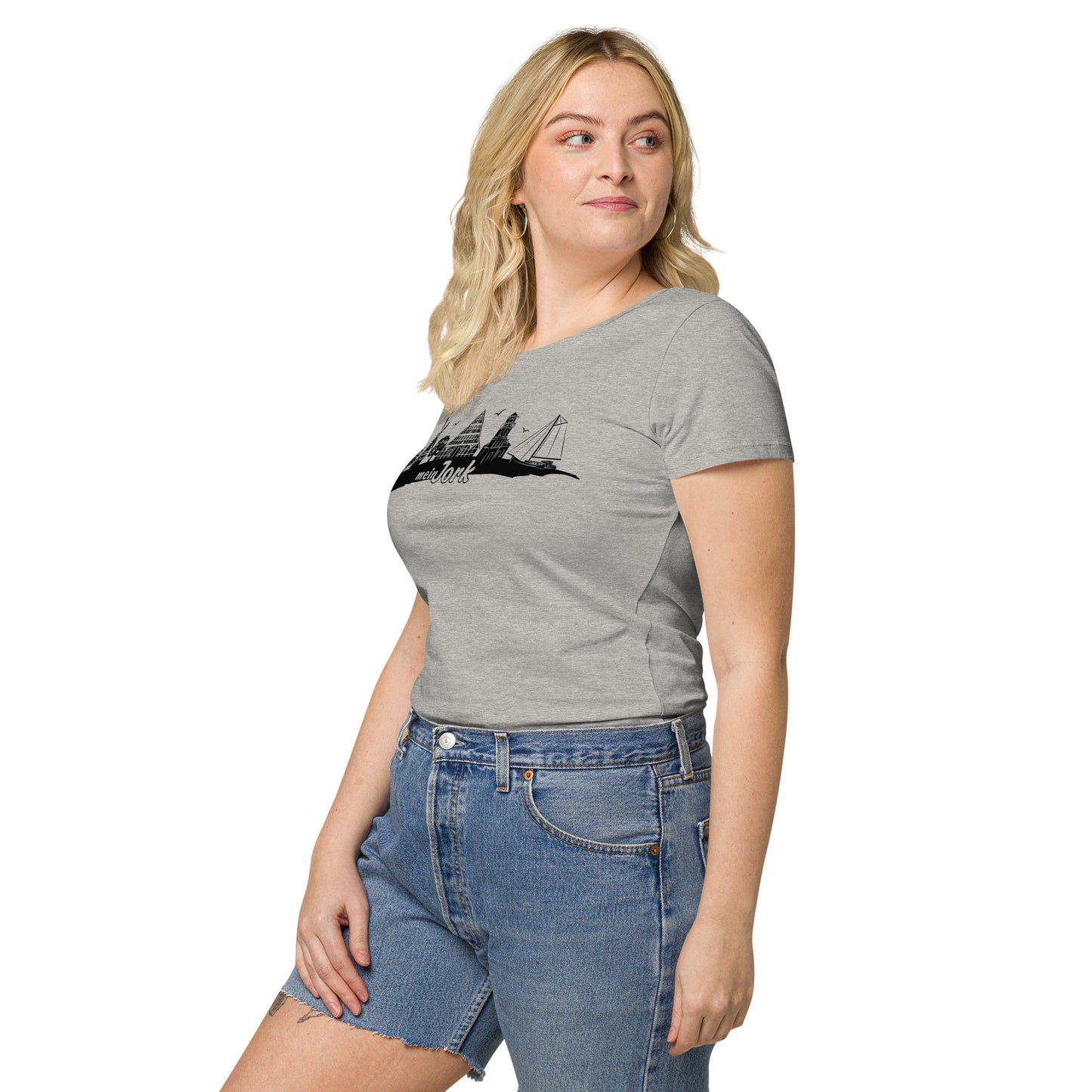 Mein Jork: Basic Bio-T-Shirt für Damen