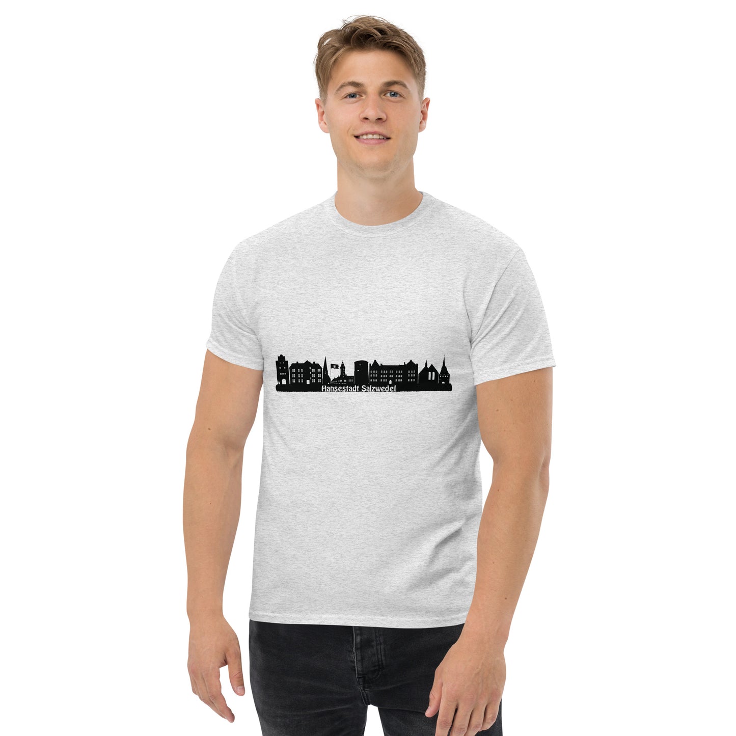 Salzwedel: Klassisches Herren-T-Shirt