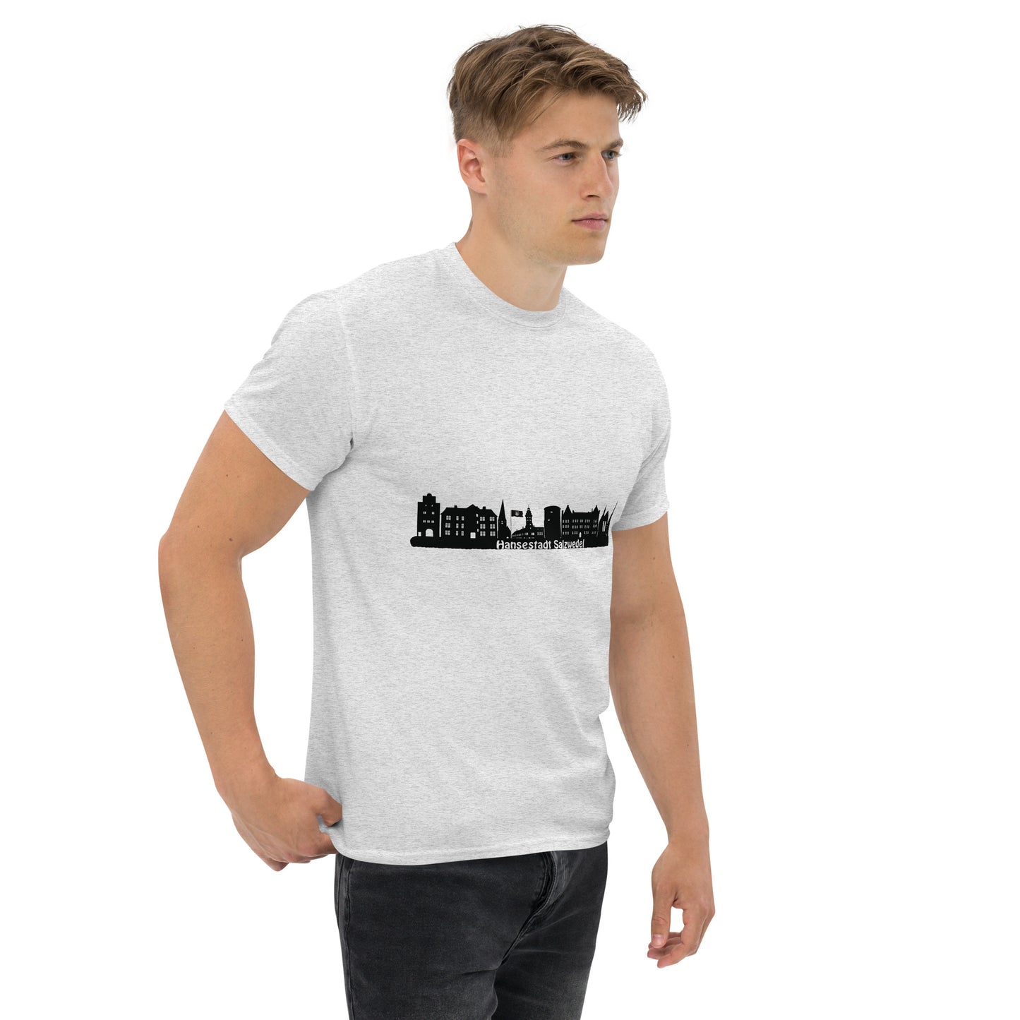 Salzwedel: Klassisches Herren-T-Shirt