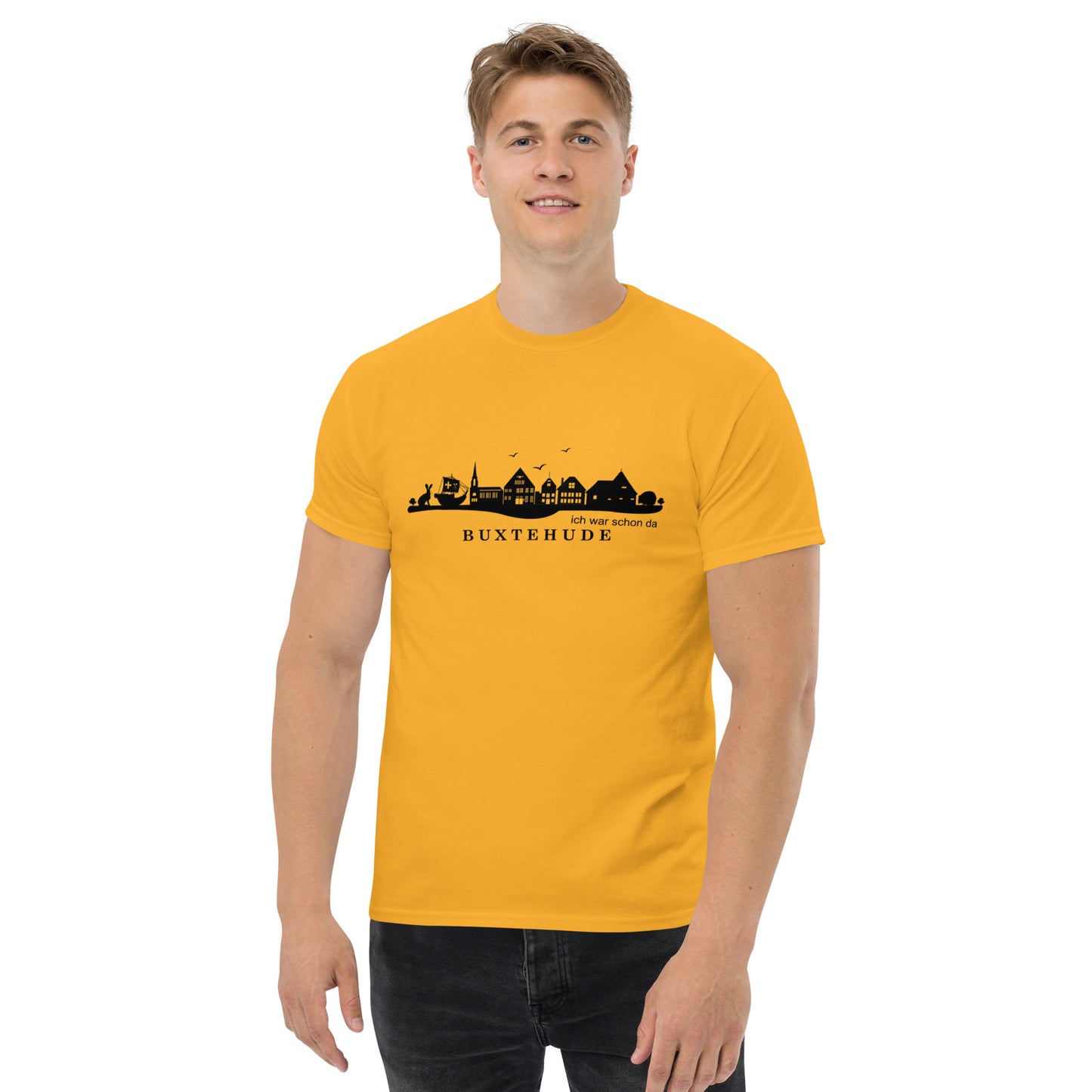 Buxtehude: Klassisches Herren-T-Shirt