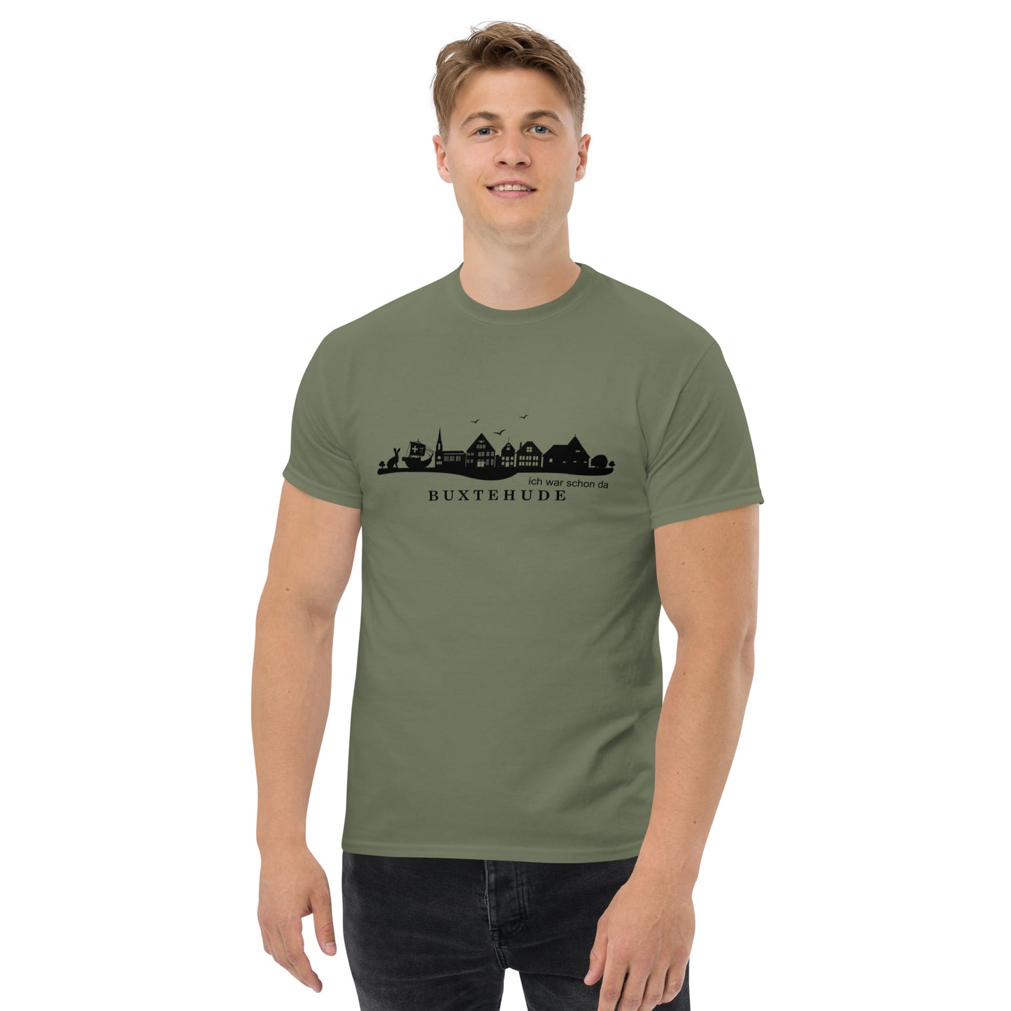 Buxtehude: Klassisches Herren-T-Shirt