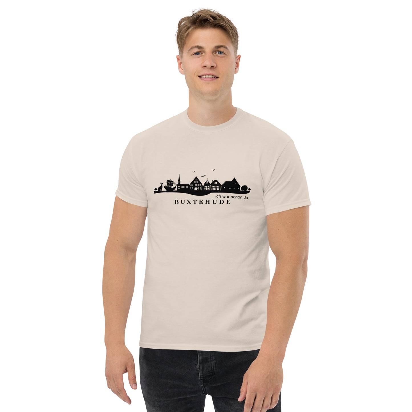 Buxtehude: Klassisches Herren-T-Shirt