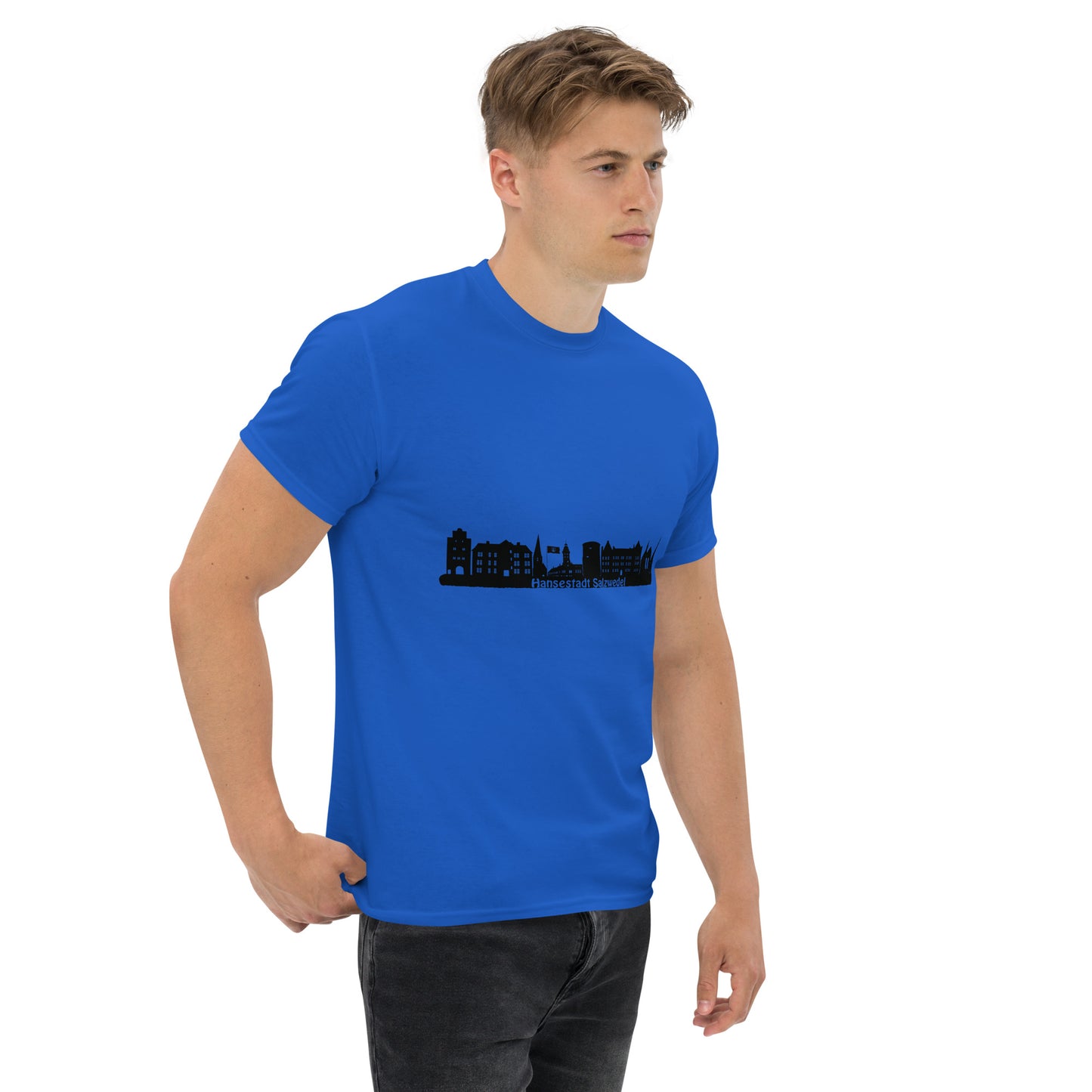 Salzwedel: Klassisches Herren-T-Shirt