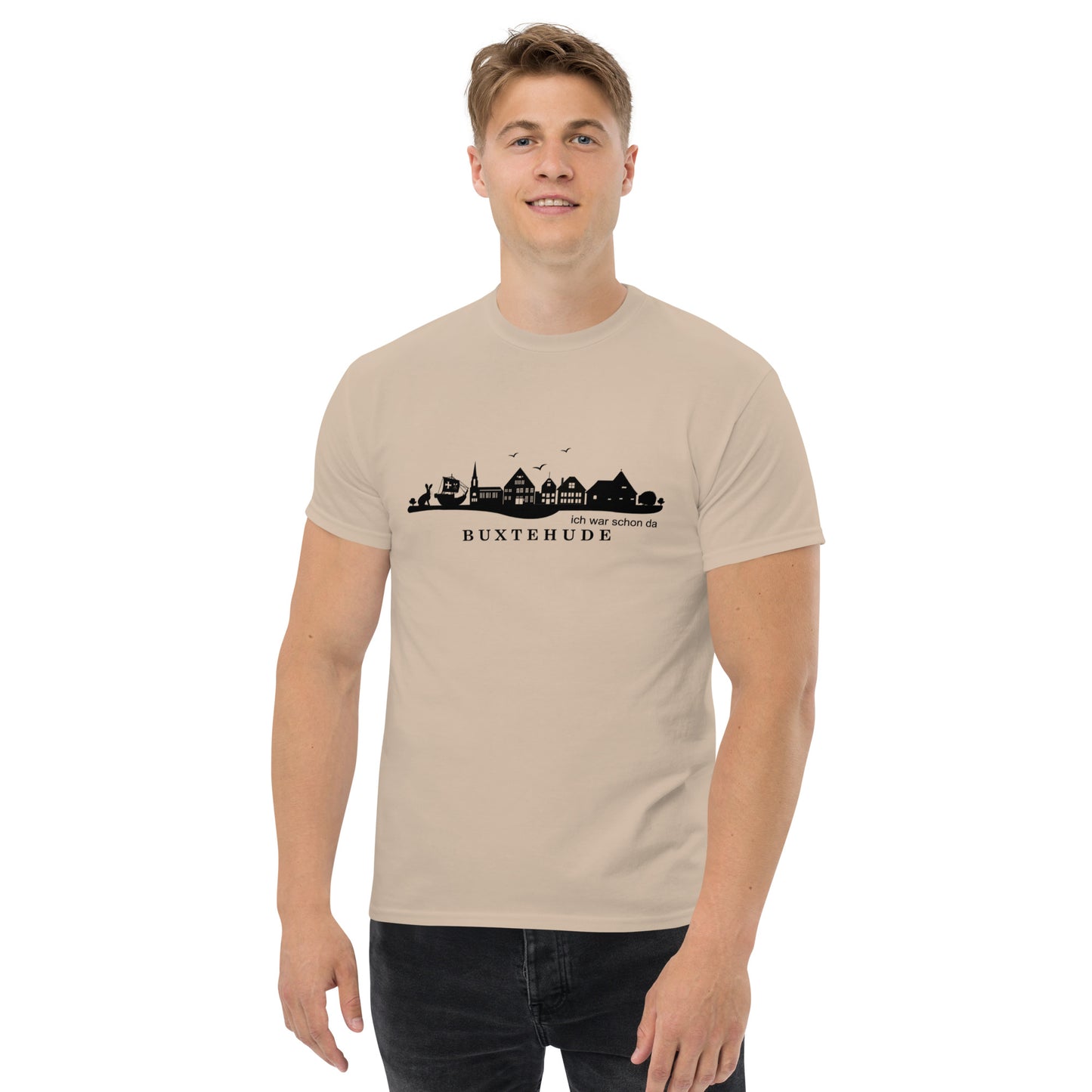 Buxtehude: Klassisches Herren-T-Shirt