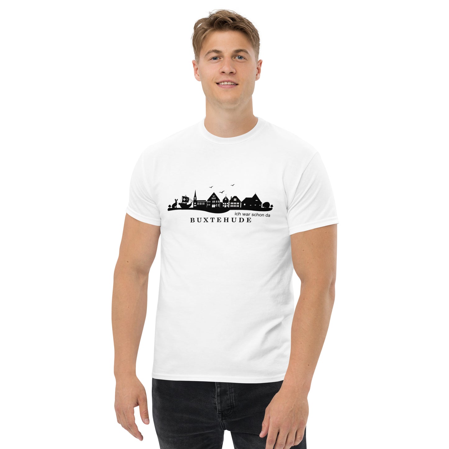 Buxtehude: Klassisches Herren-T-Shirt