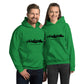 Buxtehude ohne Subtext: Unisex-Kapuzenpullover
