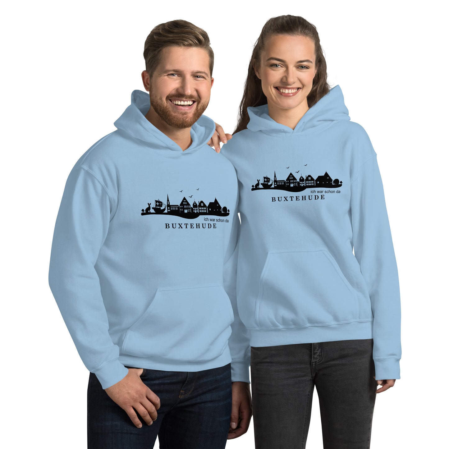 Buxtehude: Unisex-Kapuzenpullover