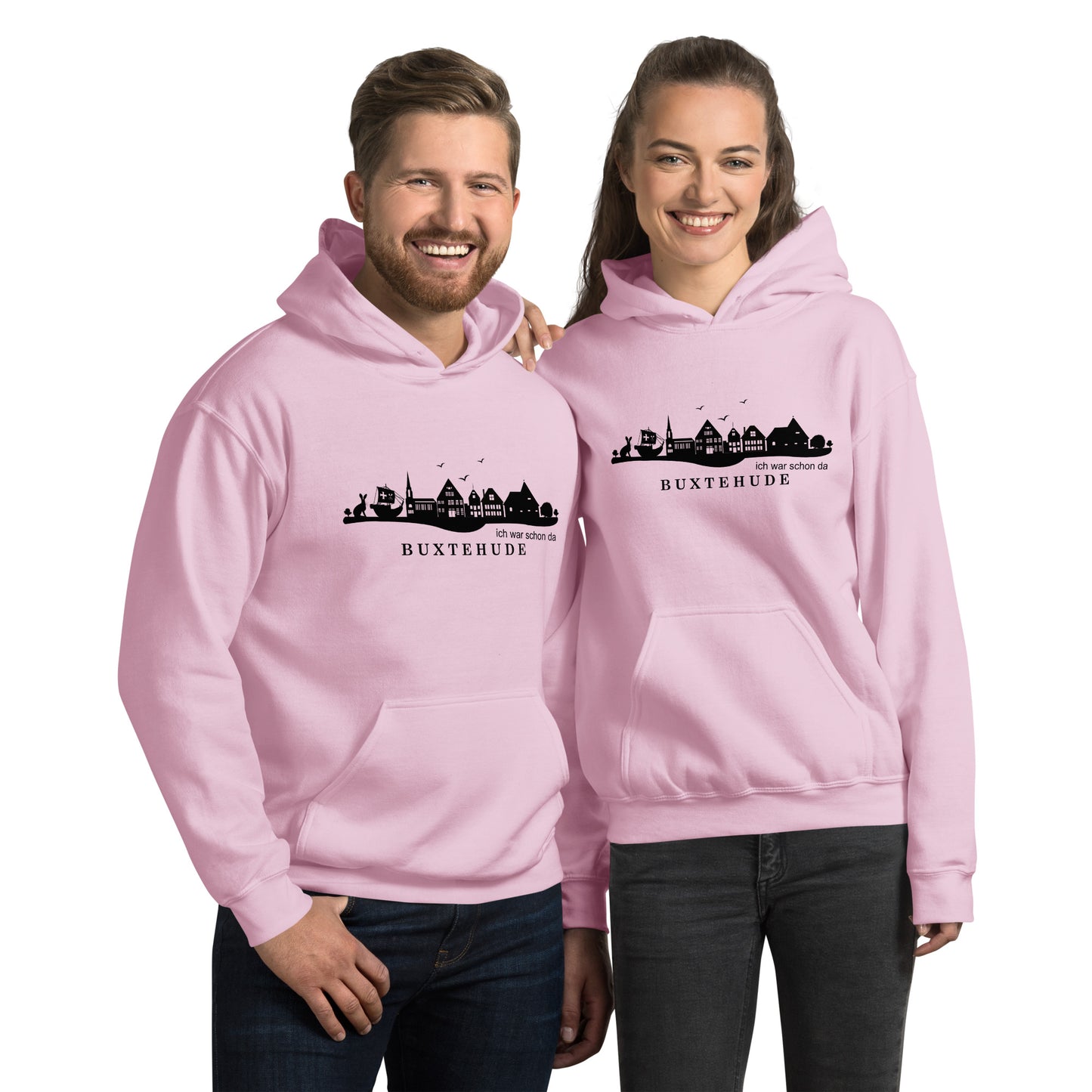 Buxtehude: Unisex-Kapuzenpullover