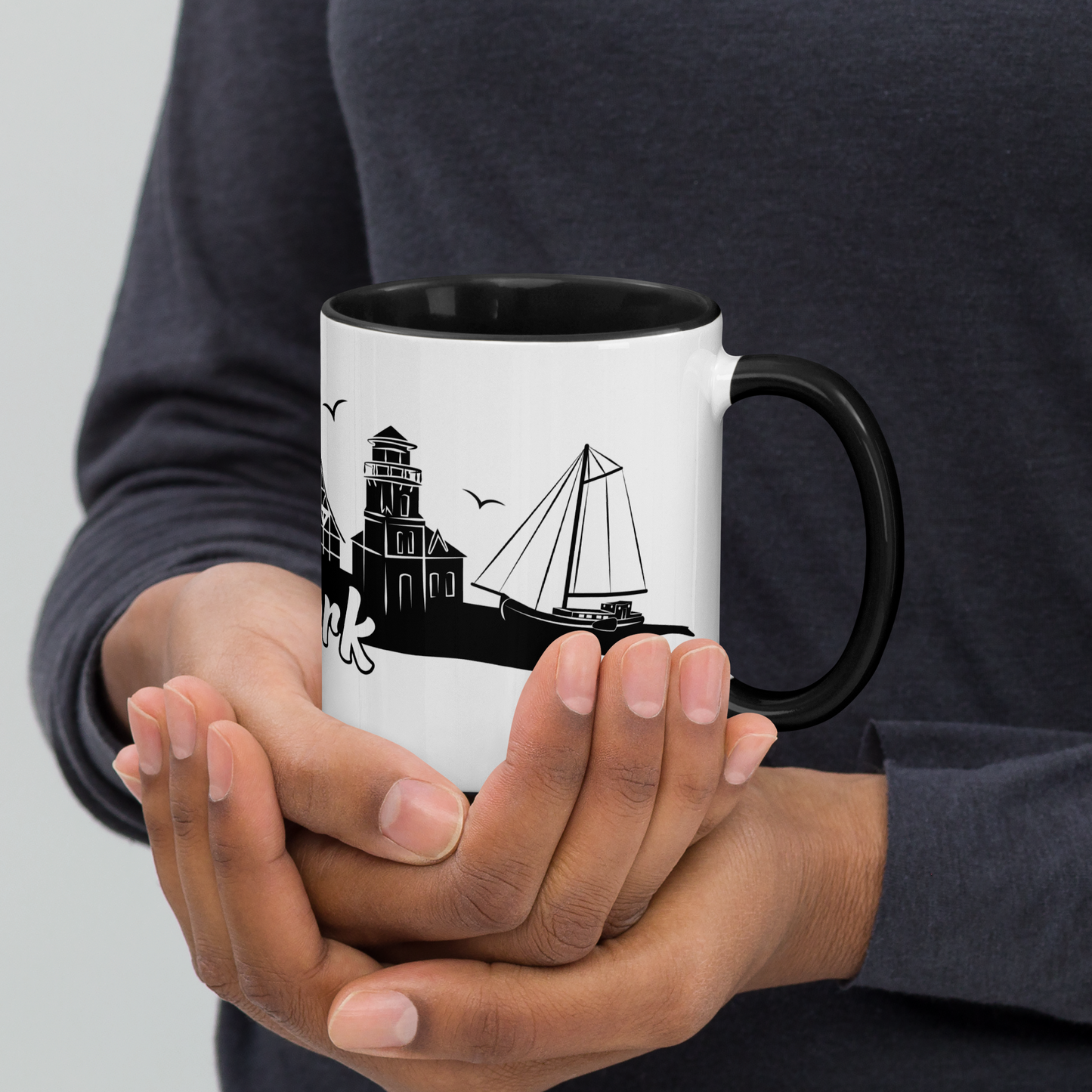 Mein Jork: Tasse mit farbiger Innenseite