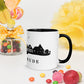 Buxtehude ohne Subtext: Tasse mit farbiger Innenseite