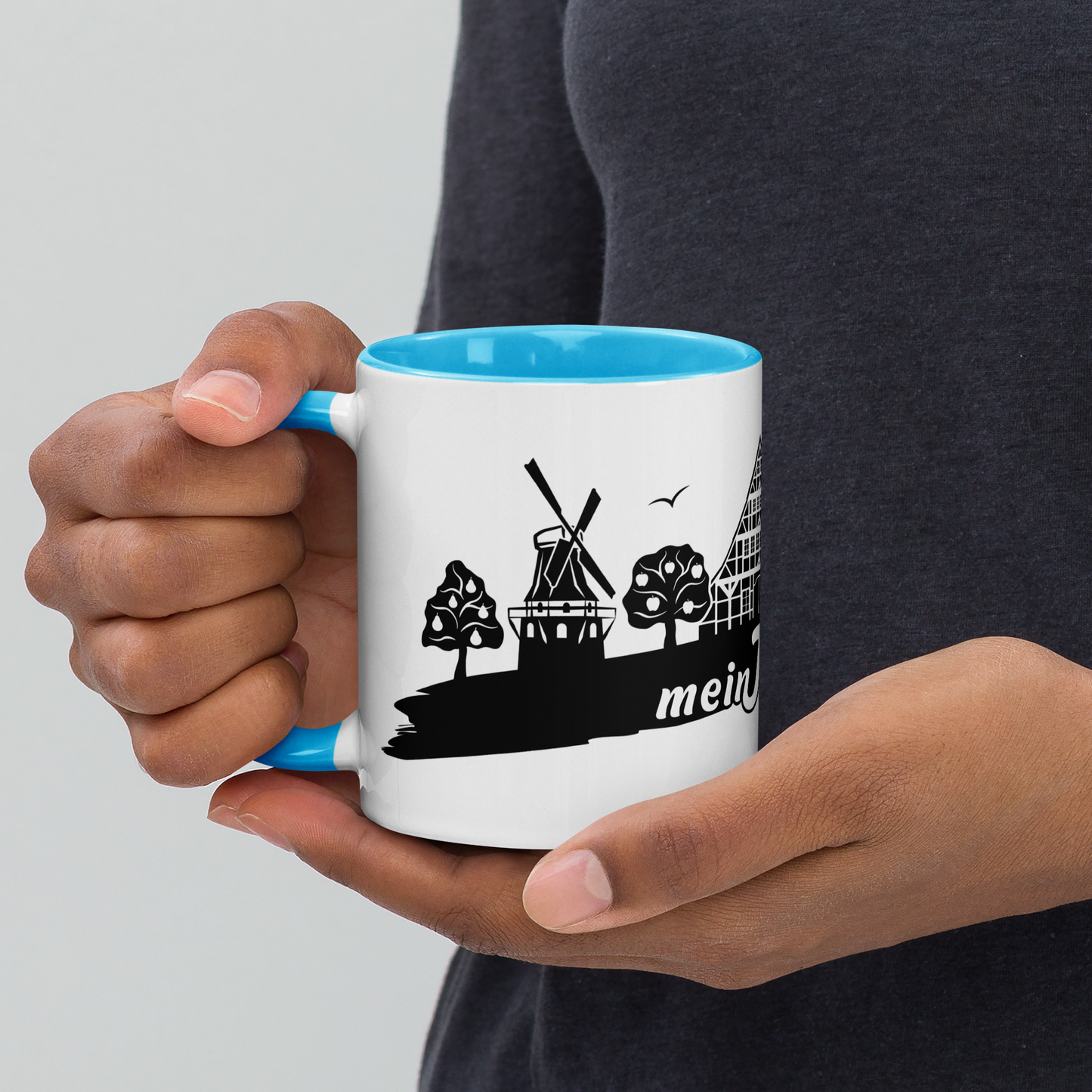 Mein Jork: Tasse mit farbiger Innenseite