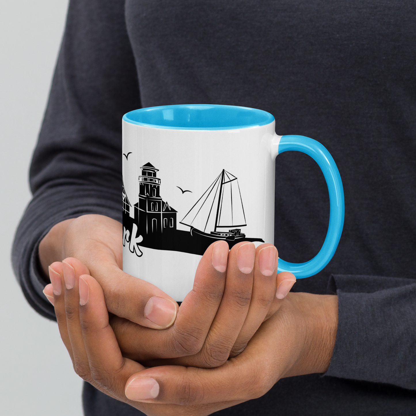 Mein Jork: Tasse mit farbiger Innenseite