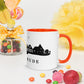 Buxtehude ohne Subtext: Tasse mit farbiger Innenseite