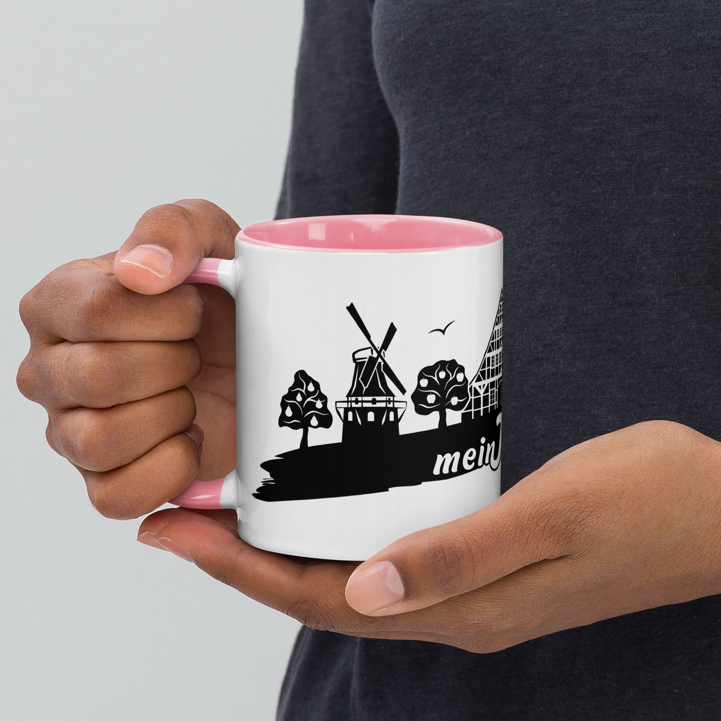 Mein Jork: Tasse mit farbiger Innenseite