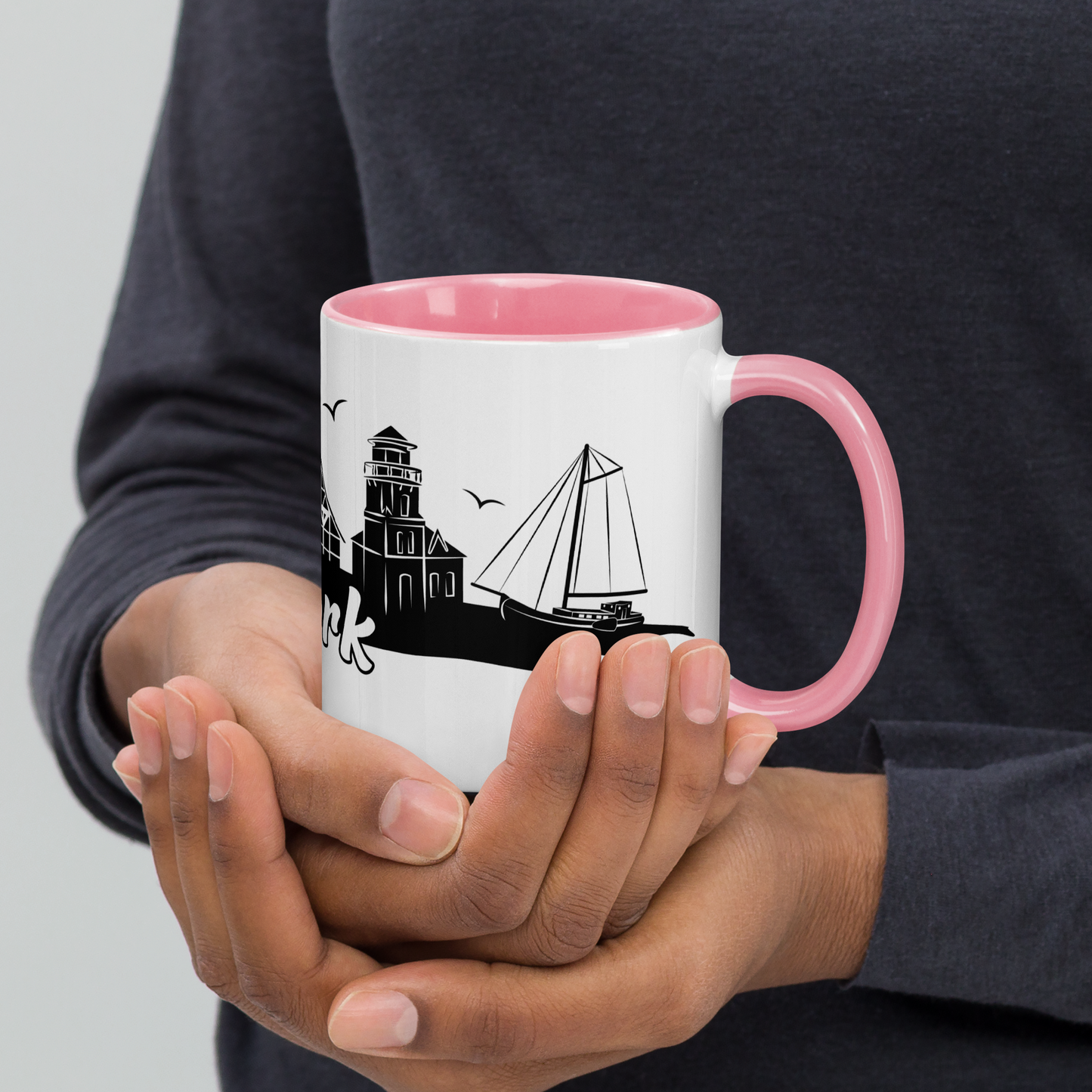 Mein Jork: Tasse mit farbiger Innenseite