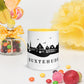 Buxtehude ohne Subtext: Tasse mit farbiger Innenseite
