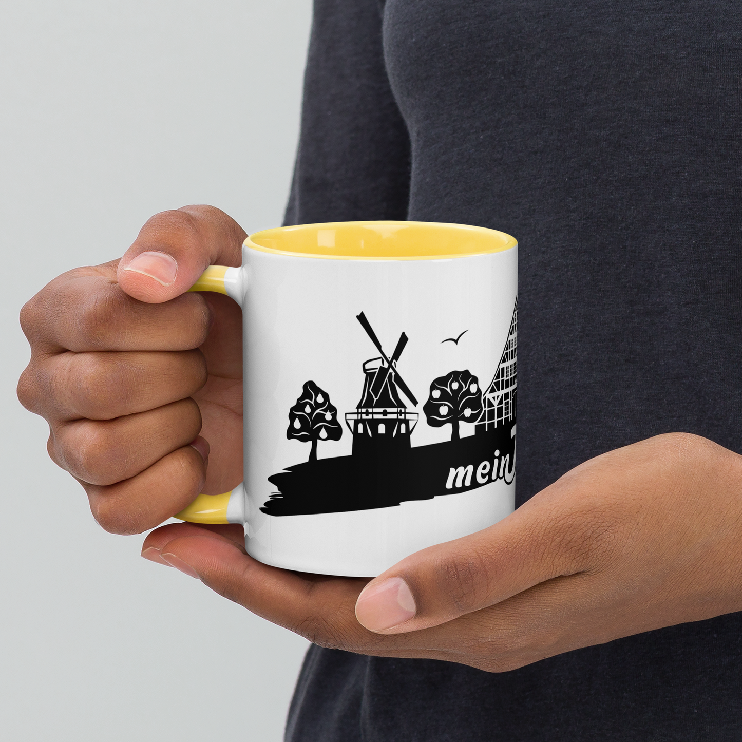 Mein Jork: Tasse mit farbiger Innenseite