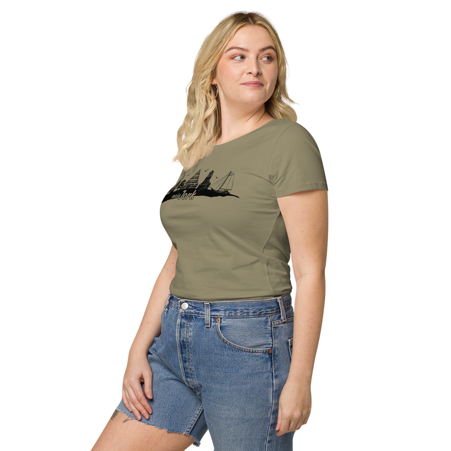 Mein Jork: Basic Bio-T-Shirt für Damen