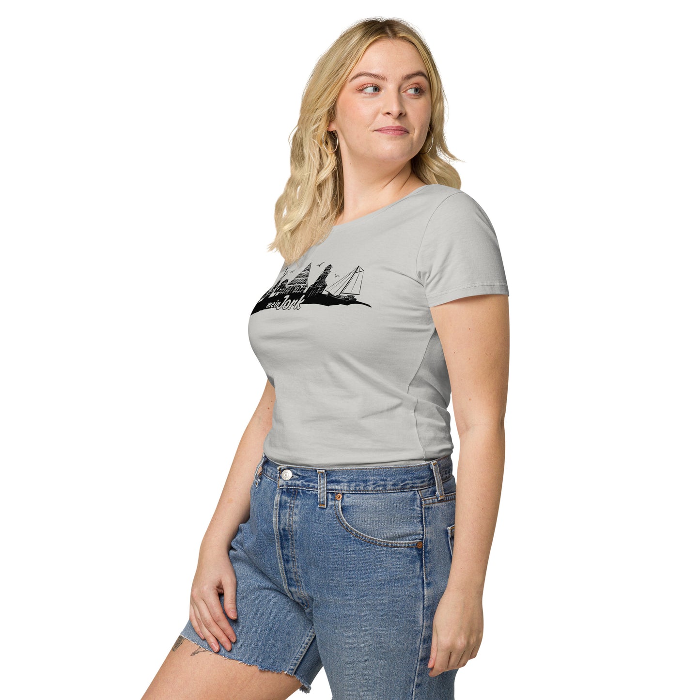 Mein Jork: Basic Bio-T-Shirt für Damen