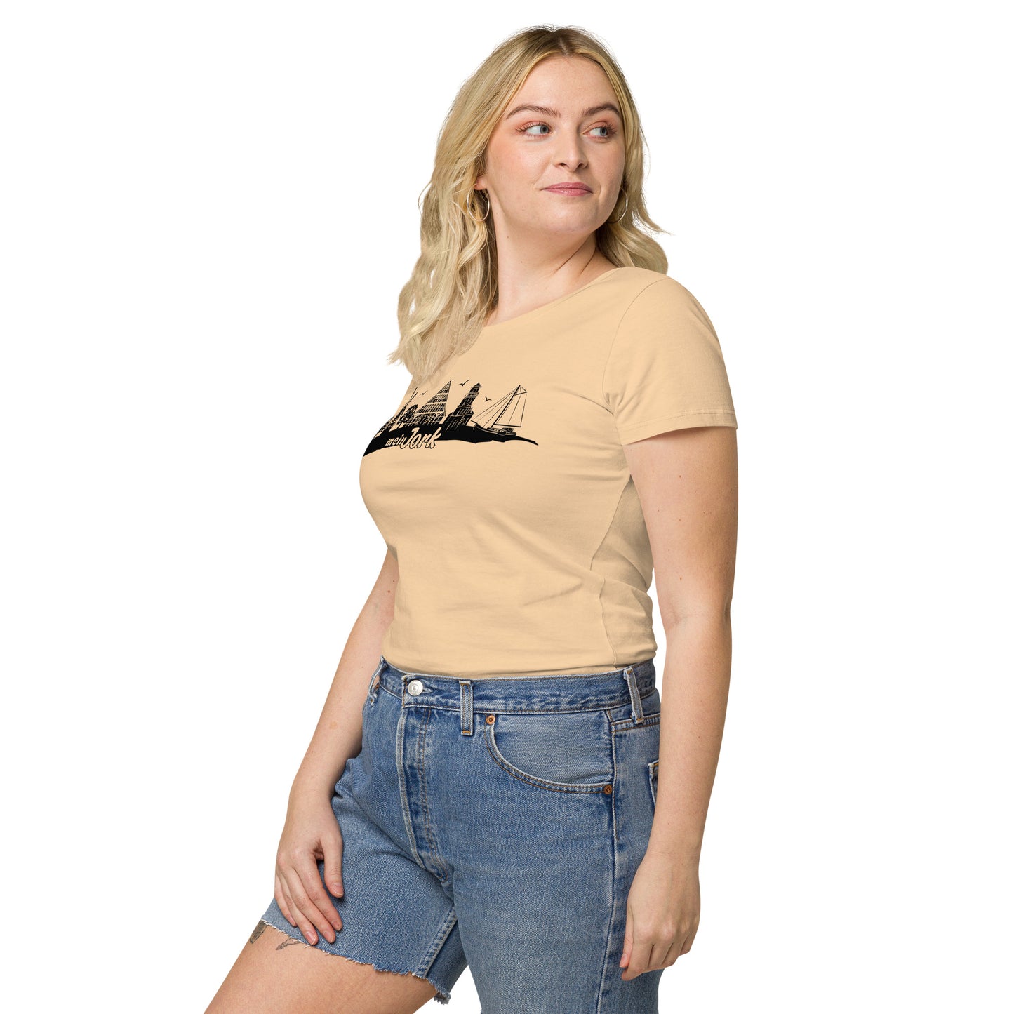 Mein Jork: Basic Bio-T-Shirt für Damen