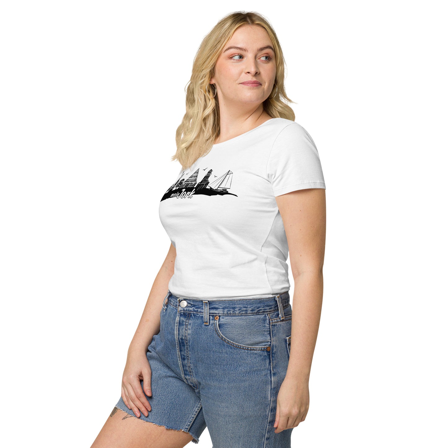 Mein Jork: Basic Bio-T-Shirt für Damen